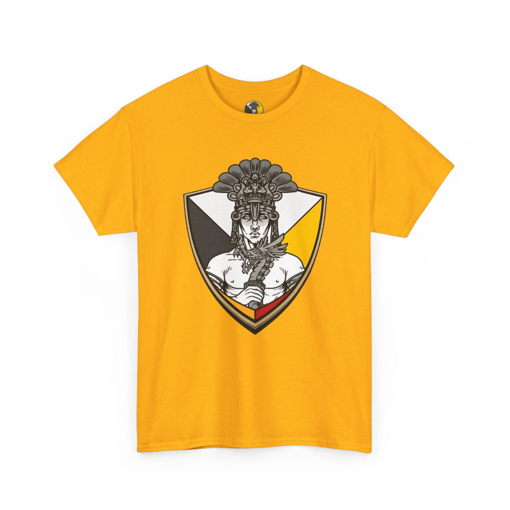 Aztec Warrior T-Shirt — Tribal Warrior Graphic Tee